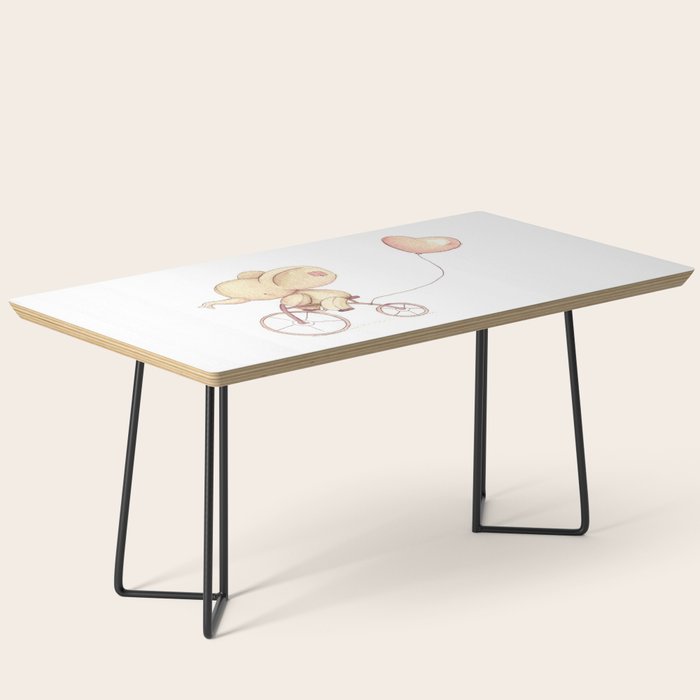 Elephant riding his bike Coffee Table Gallery Image 1