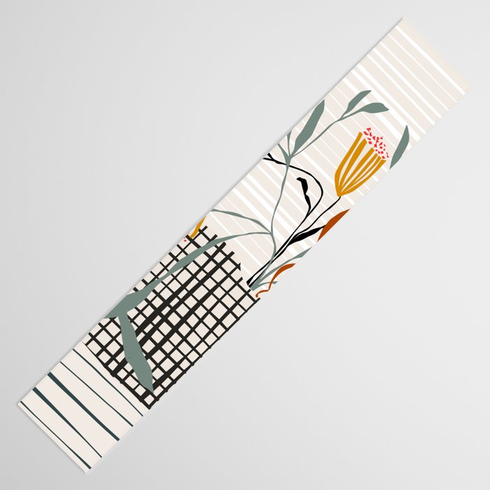 midcentury plant pot Table Runner Gallery Image 3