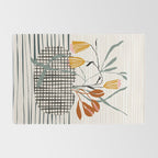 midcentury plant pot Rug Gallery Image 2