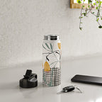 midcentury plant pot Water Bottle Gallery Image 4