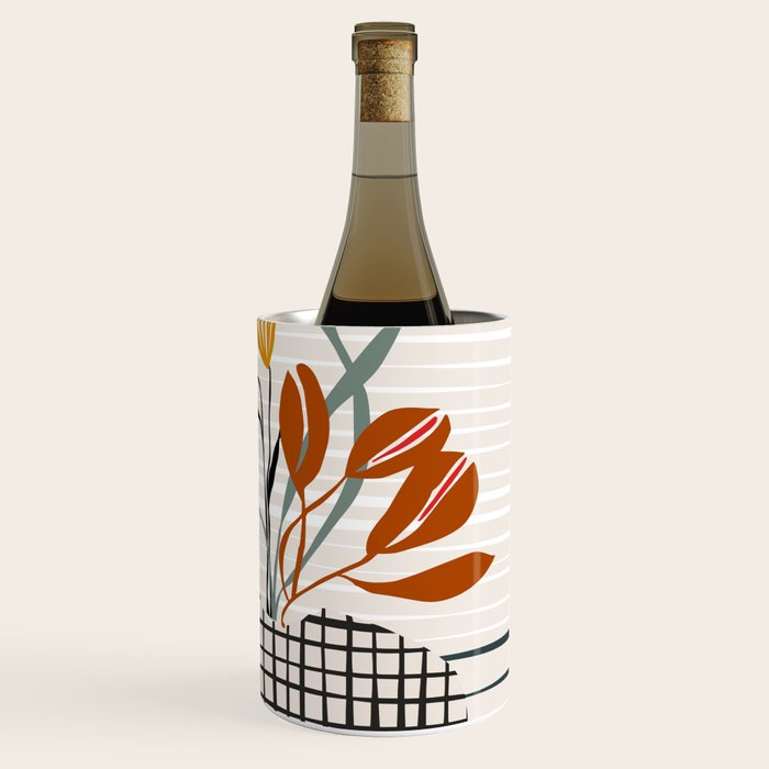midcentury plant pot Wine Chiller Gallery Image 3