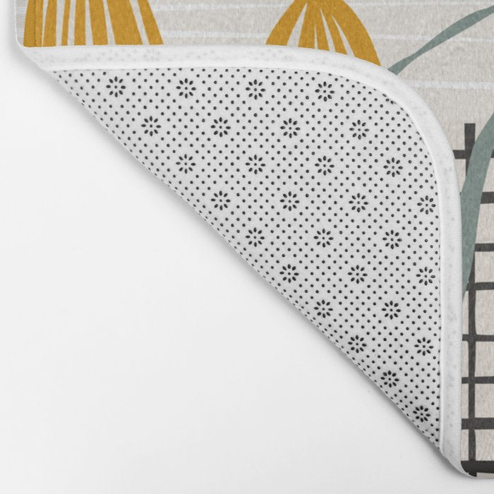 midcentury plant pot Bath Mat Gallery Image 2