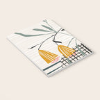 midcentury plant pot Notebook Gallery Image 3