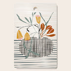 midcentury plant pot Cutting Board Gallery Image 1