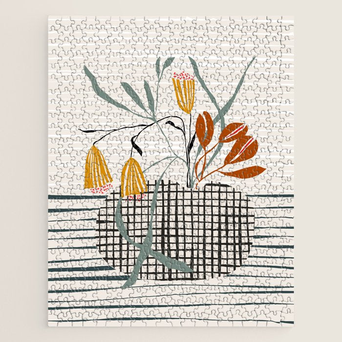 midcentury plant pot Jigsaw Puzzle Gallery Image 1