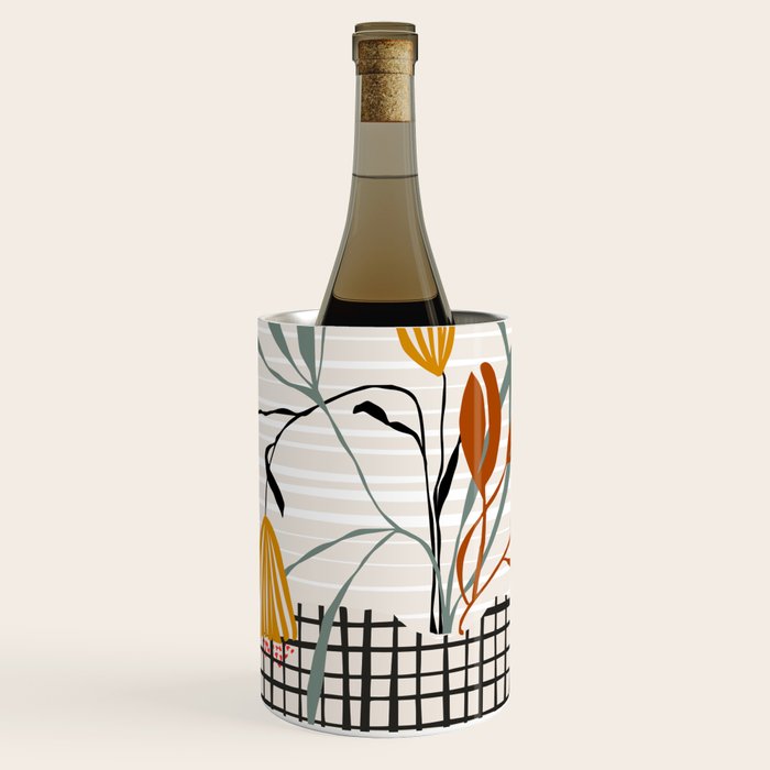 midcentury plant pot Wine Chiller Gallery Image 1