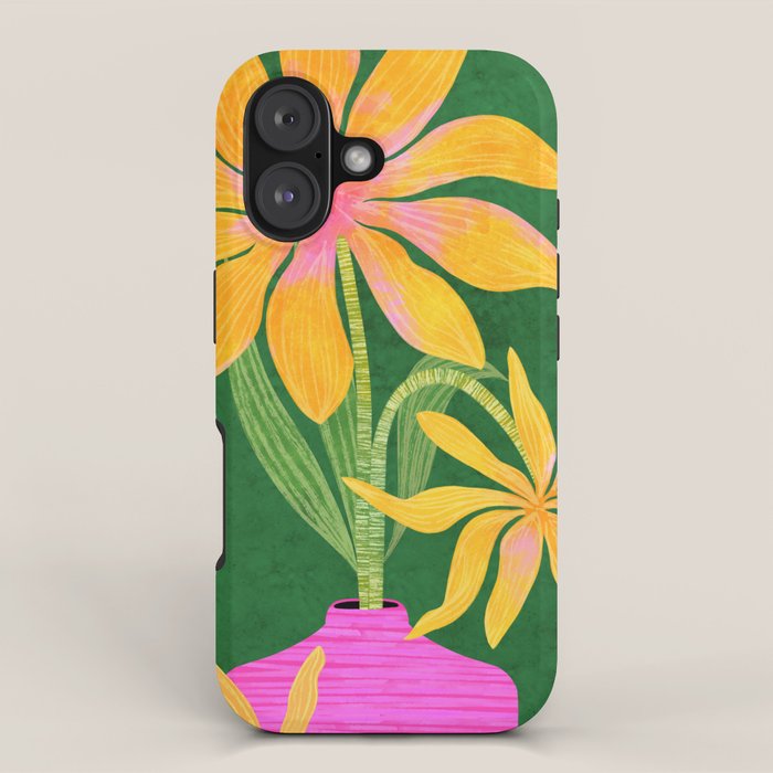 Leopard Flowers Still Life iPhone Case Gallery Image 1