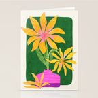 Leopard Flowers Still Life Stationery Card Gallery Image 2