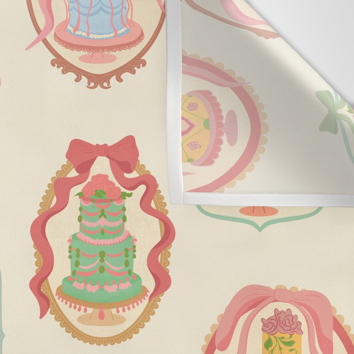 Rococo Cakes Wall Tapestry Gallery Image 3