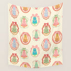 Rococo Cakes Wall Tapestry Gallery Image 4
