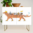 starlight tigerdoodle Credenza Gallery Image 1