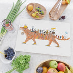 starlight tigerdoodle Cutting Board Gallery Image 2