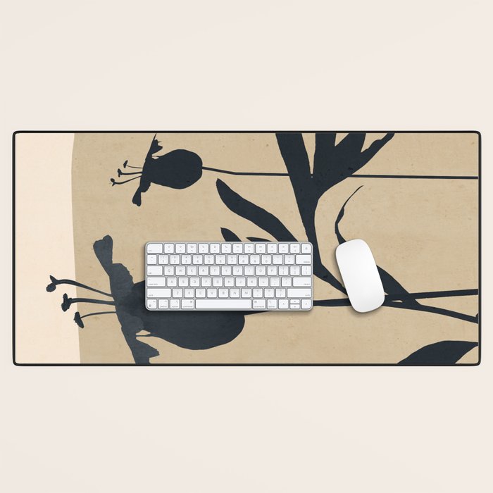 Abstract Art /Minimal Plant 93 Desk Mat Gallery Image 1