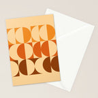 Vintage Geometric 03A Stationery Card Gallery Image 2