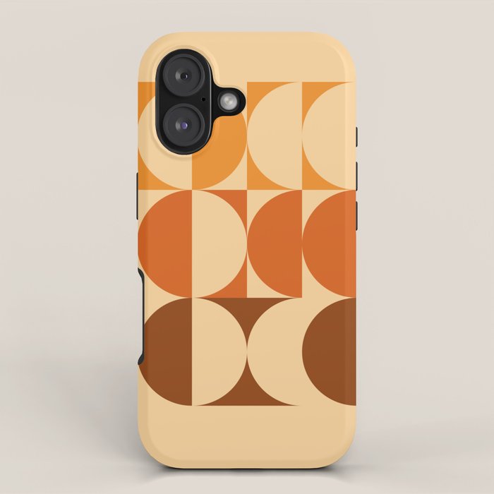 Vintage Geometric 03A iPhone Case Gallery Image 1