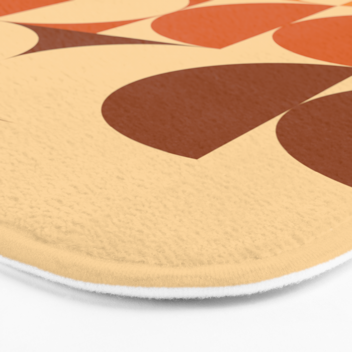 Vintage Geometric 03A Bath Mat Gallery Image 3