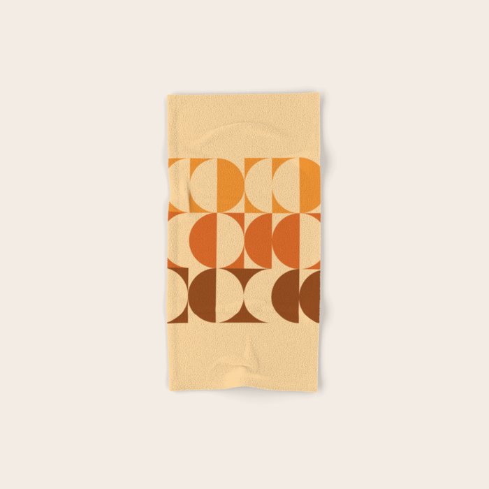 Vintage Geometric 03A Bath Towel Gallery Image 1