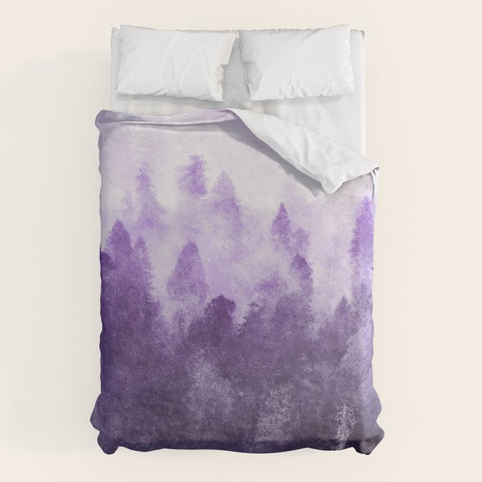 Ultra Violet Adventure Forest Duvet Cover Gallery Image 6