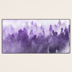 Ultra Violet Adventure Forest Desk Mat Gallery Image 3