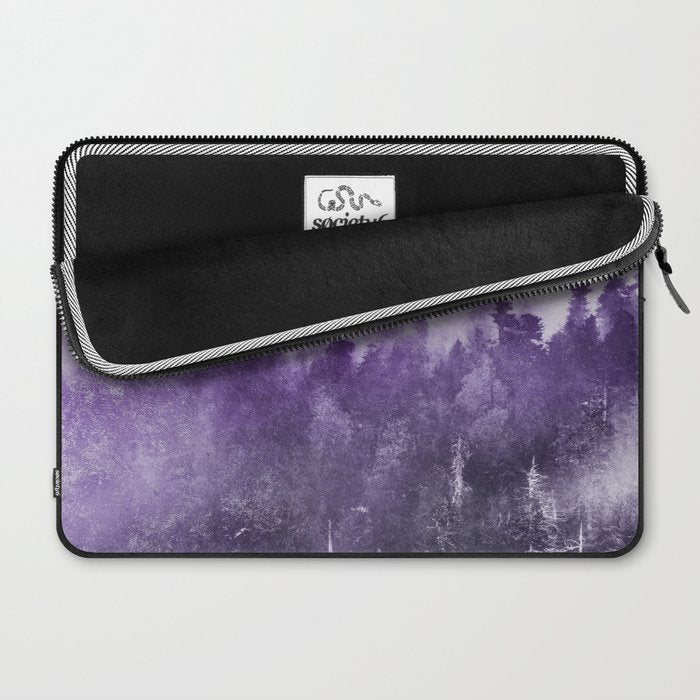 Ultra Violet Adventure Forest Laptop Sleeve Gallery Image 2