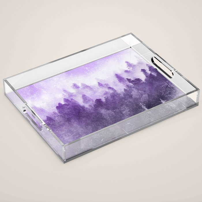 Ultra Violet Adventure Forest Acrylic Tray Gallery Image 1