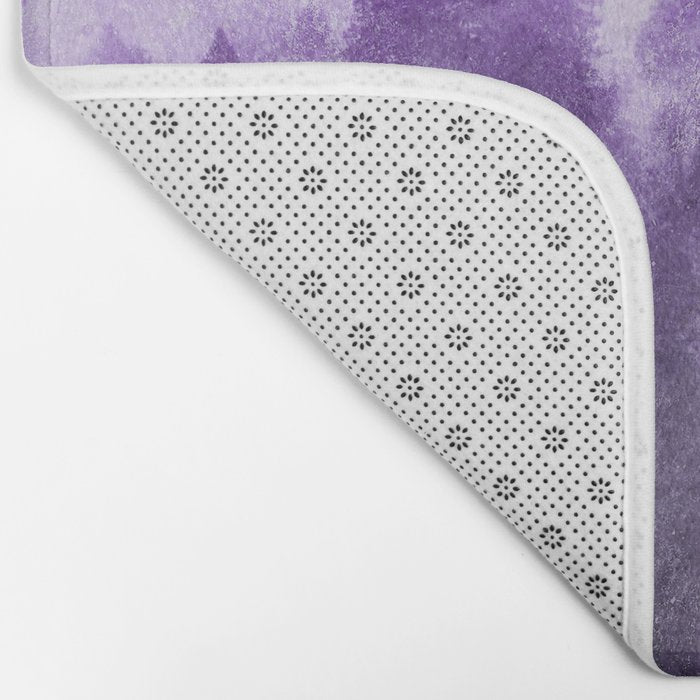 Ultra Violet Adventure Forest Bath Mat Gallery Image 2