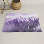 Ultra Violet Adventure Forest Rug Gallery Image 1