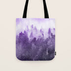 Ultra Violet Adventure Forest Tote Bag Gallery Image 1