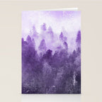Ultra Violet Adventure Forest Stationery Card Gallery Image 2