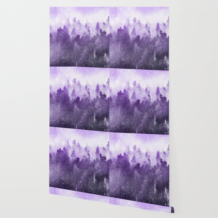 Ultra Violet Adventure Forest Wallpaper Gallery Image 2