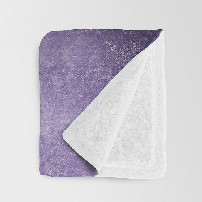 Ultra Violet Adventure Forest Throw Blanket Gallery Image 3