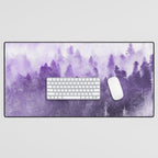 Ultra Violet Adventure Forest Desk Mat Gallery Image 1