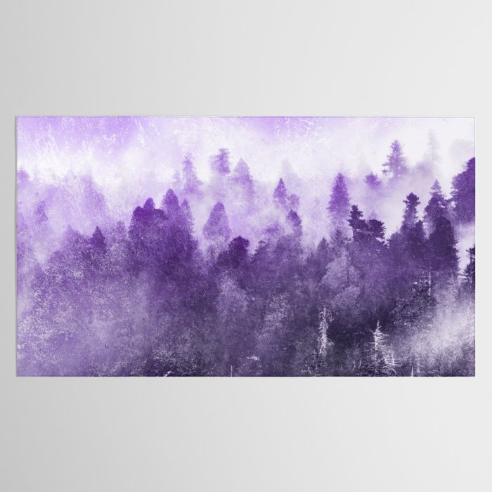 Ultra Violet Adventure Forest Tablecloth Gallery Image 2