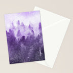 Ultra Violet Adventure Forest Stationery Card Gallery Image 2