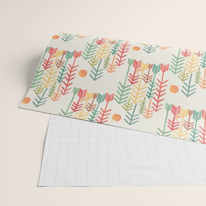 Arrow forest Wrapping Paper Gallery Image 2
