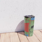 Modern Abstract Minimal Shapes 42 Travel Mug Gallery Image 4