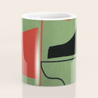 Modern Abstract Minimal Shapes 42 Coffee Mug Gallery Image 4