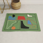 Modern Abstract Minimal Shapes 42 Rug Gallery Image 1