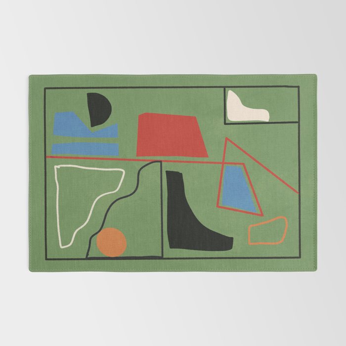 Modern Abstract Minimal Shapes 42 Rug Gallery Image 2