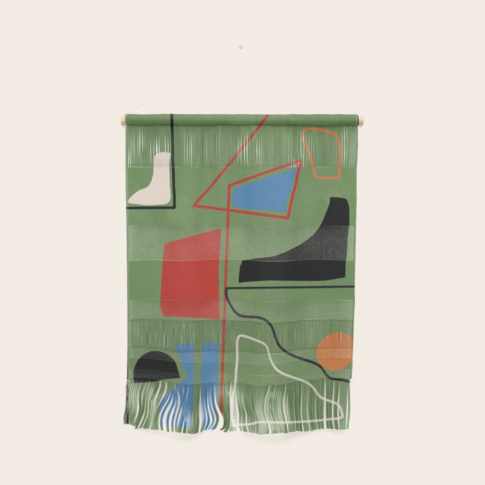 Modern Abstract Minimal Shapes 42 Wall Hanging Gallery Image 1