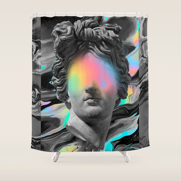 COMPLIANCE â¤ DORIAN LEGRET + MALAVIDA Shower Curtain Gallery Image 1