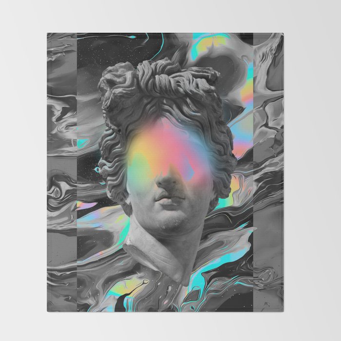 COMPLIANCE â¤ DORIAN LEGRET + MALAVIDA Throw Blanket Gallery Image 2