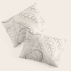 Peaches - Line Art 2 Pillow Sham Gallery Image 3