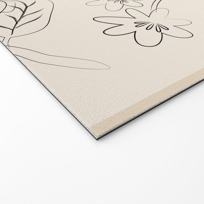 Peaches - Line Art 2 Welcome Mat Gallery Image 2