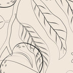Peaches - Line Art 2 Coffee Mug Gallery Image 2