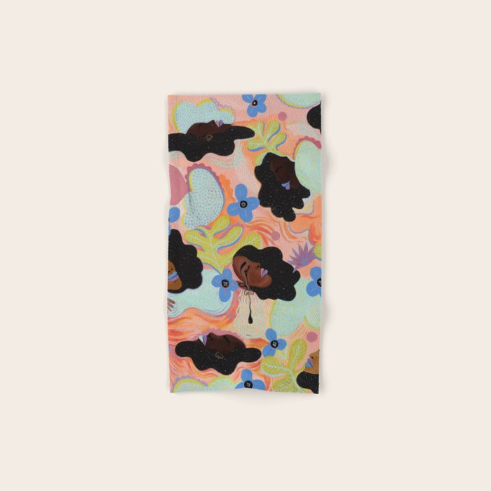 Pools of Us | Coral Botancials Bath Towel Gallery Image 1