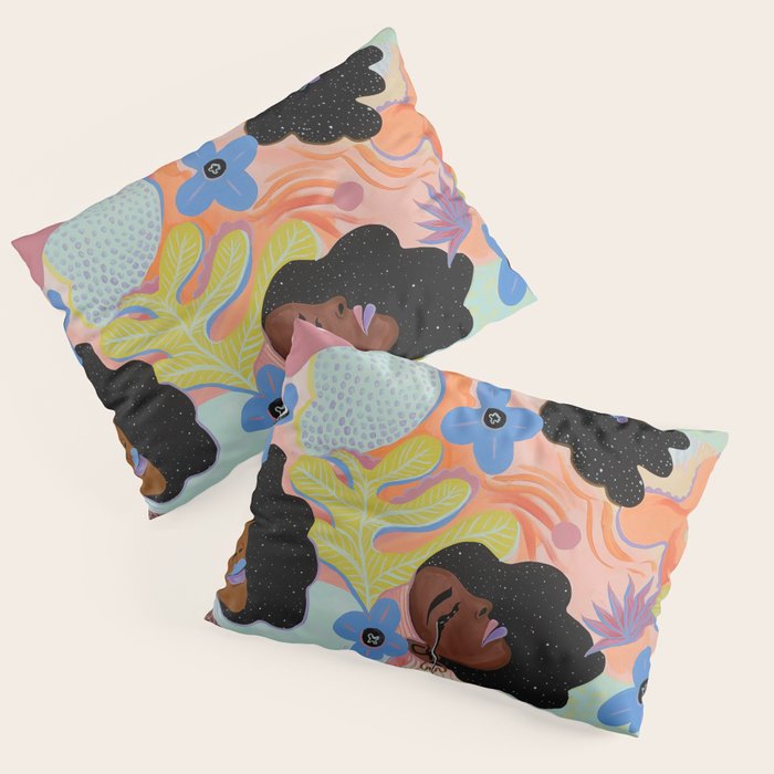 Pools of Us | Coral Botancials Pillow Sham Gallery Image 3