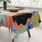 Pools of Us | Coral Botancials Tablecloth Gallery Image 3