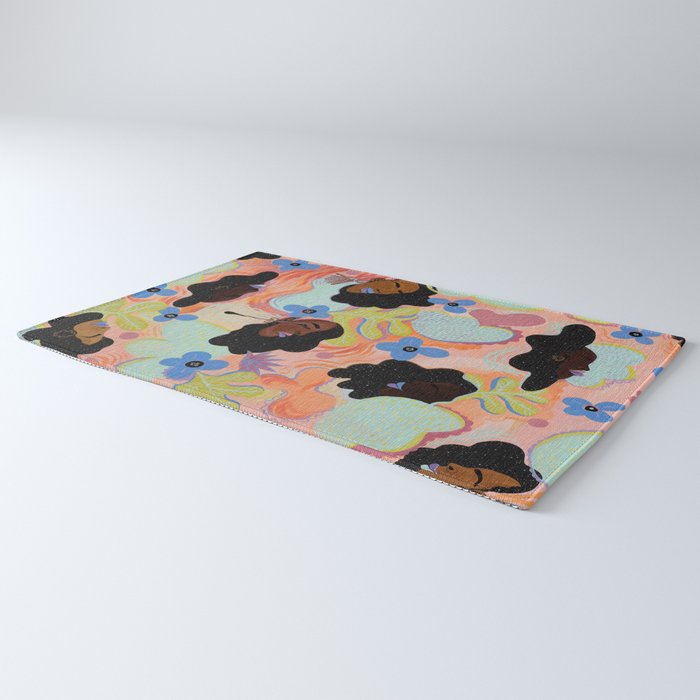 Pools of Us | Coral Botancials Rug Gallery Image 3