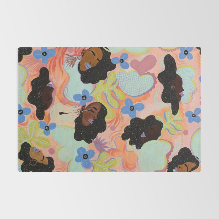 Pools of Us | Coral Botancials Rug Gallery Image 2